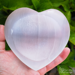 Selenite Heart Bowl